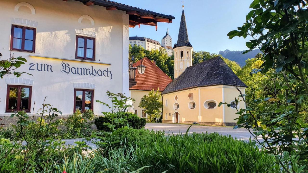 Wirtshaus Zum Baumbach Otel Aschau im Chiemgau Dış mekan fotoğraf