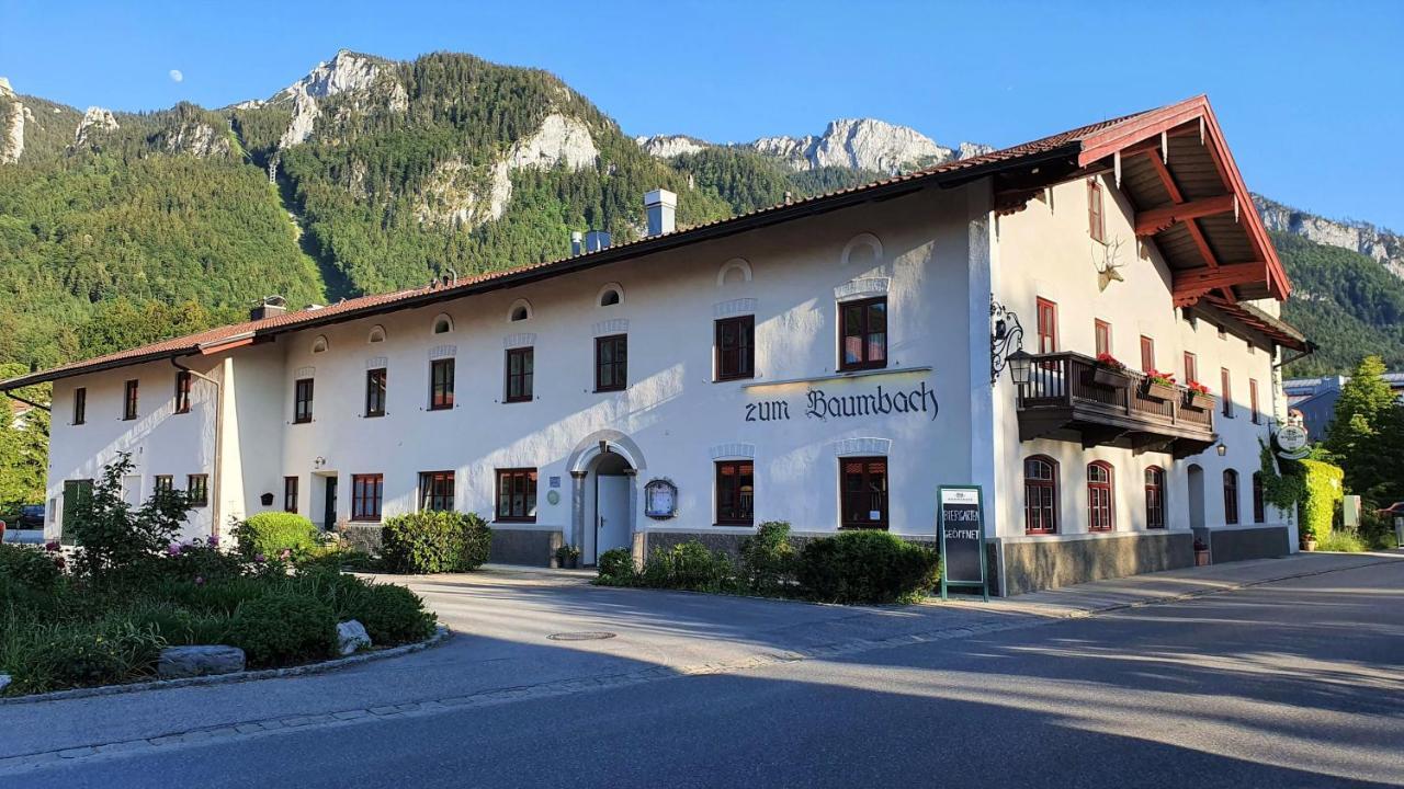 Wirtshaus Zum Baumbach Otel Aschau im Chiemgau Dış mekan fotoğraf